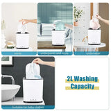 Portable Washing Machine for Underpants Underwear Sock 2L