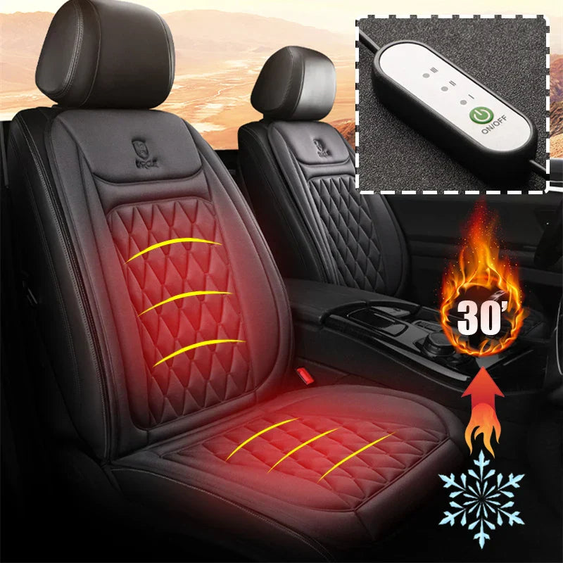 Karcle Heated Car Seat Cover Electric Heated Car