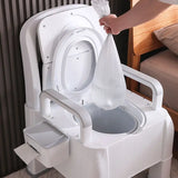 Soft PU Toilet Seat Chair for Elderly Non