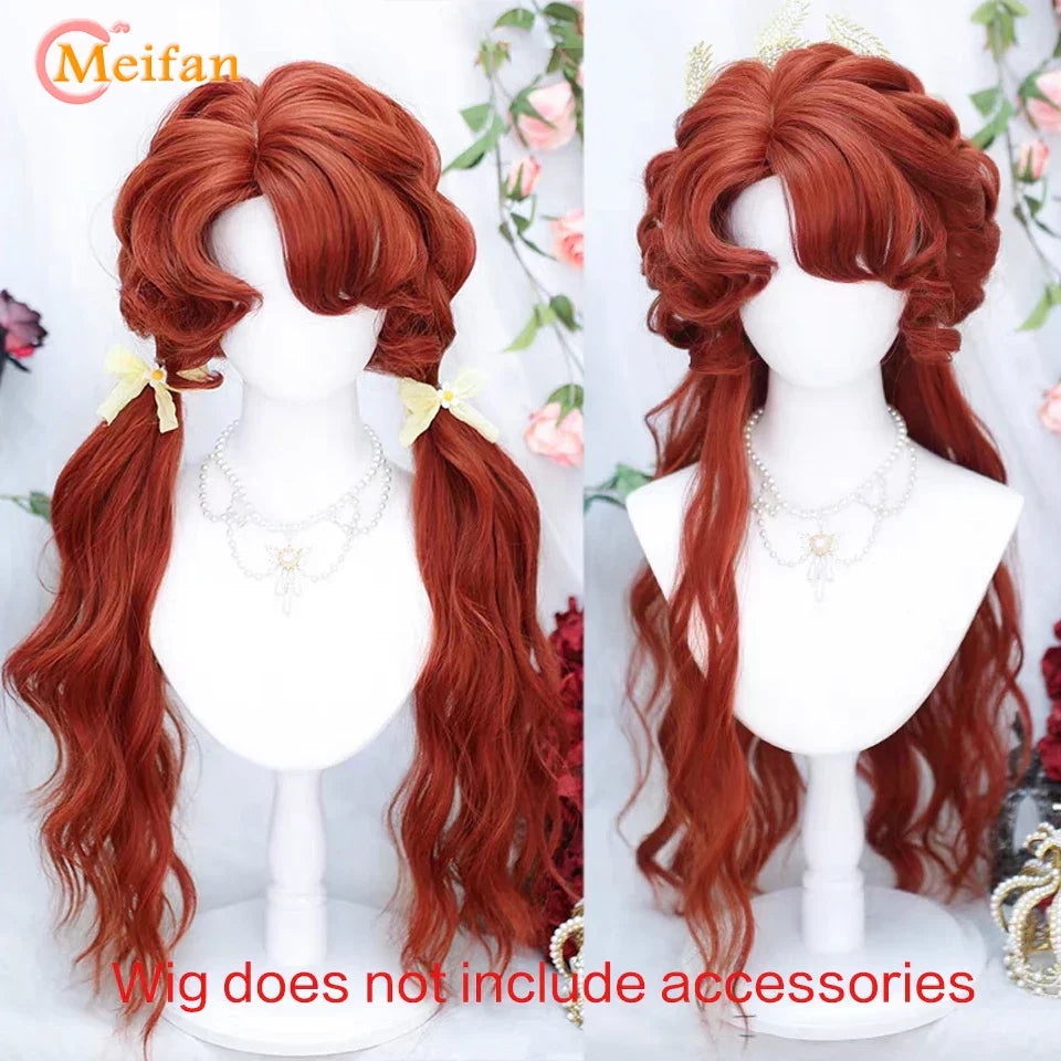 MEIFAN Long Lolita Ombre Harajuku Wig With Bang