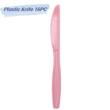 Flamingo Tableware for Birthday Decoration,Knife,Fork and Spoon,Dinner Set,Disposable