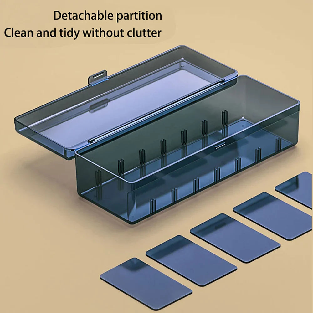 Transparent Hot Trading Card Deck Box Large Capacity
