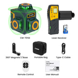 CIGMAN 12 Lines Laser Level Self Levelling Horizontal