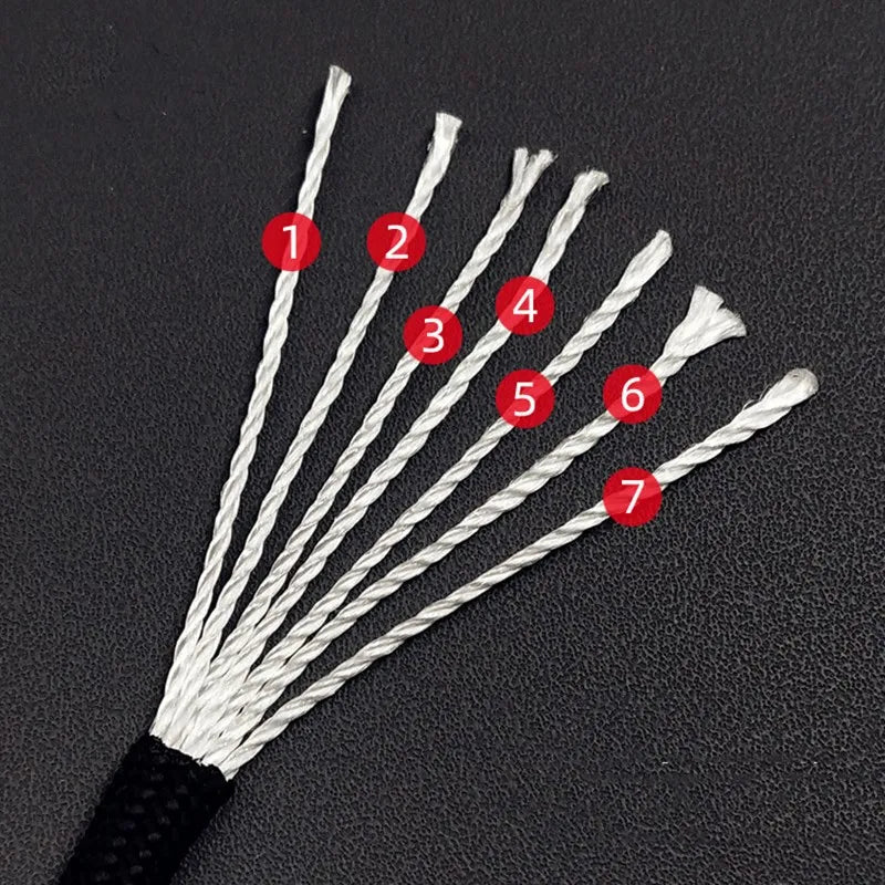 7 Strand 4mm Paracord 550 Military Tactical Parachute