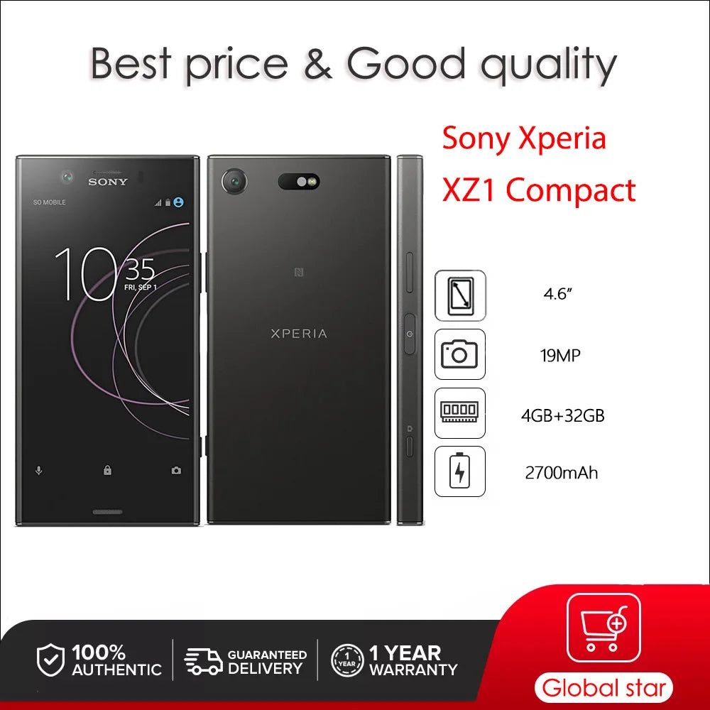 Sony Xperia XZ1 Compact 4G G8441 SO-02K Original