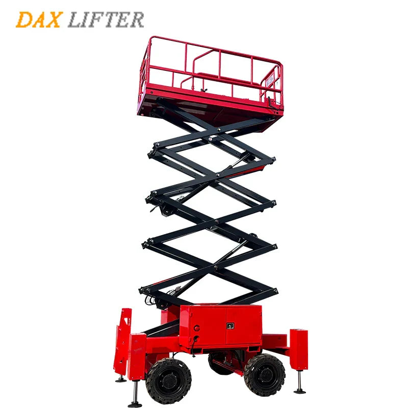 Heavy Duty Tough Terrain Durable Diesel Drive Lift