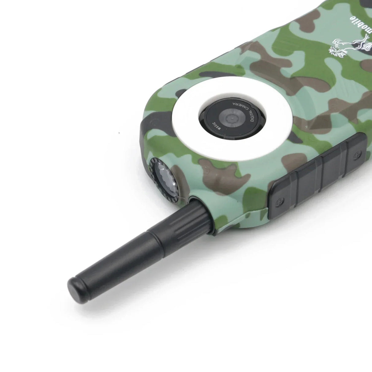 Camouflage Mobile Phone with Antenna FM Radio Power