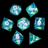 Mini Planet New Design Liquid Core Dice Set