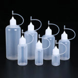 5pcs 5100ml Squeeze Bottles Needle Tip PE Glue