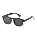 Retro Square Polarized Sunglasses Men Fashion Rivets Driving
