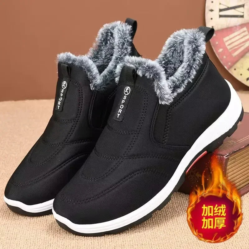 Winter Snow Men Outdoor Cotton Shoes NonSlip Cotton