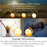 WiFi Smart Wake Up Light Workday Clock Sunrise