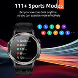 WEOFLY Smart Watch 1.43inch Large AMOLED Screen BlE5.2