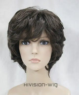 Women Fashion Short Wigs Blonde Brown Black Wig