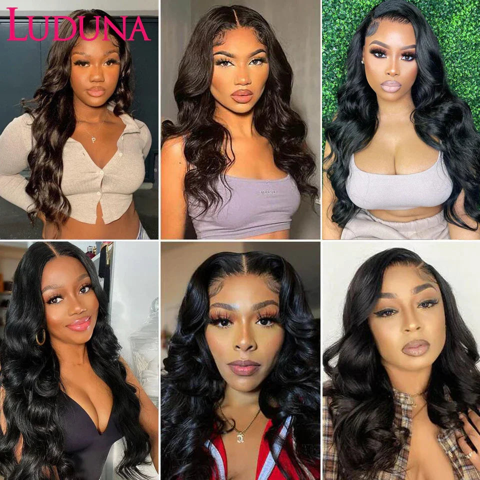 Ludana Body Wave Bundles With Closure Brazilian Bundles