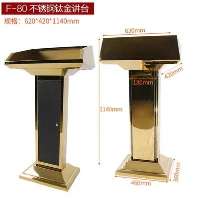 Simple Modern Class Furniture Church Lectern Speech Table