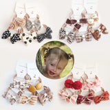 10Pcs/Lot Sweet Hair Band Girls Hair Ties Bows