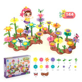 Flower Garden Building Toys Girls Stacking Game Toddlers