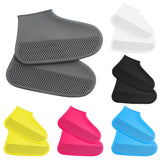 1 Pair Waterproof Nonslip Silicone Shoe High Elastic