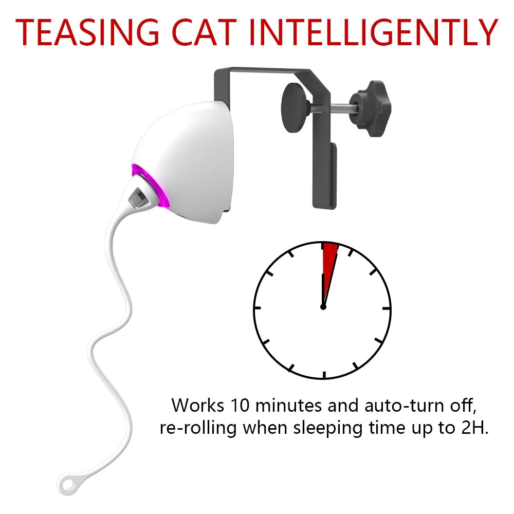 Electric Cat Toy Rope Automatic Teaser Cat String