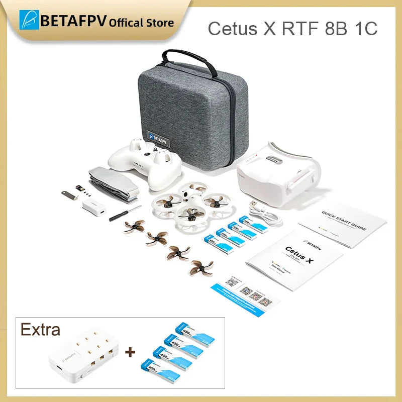 BETAFPV Cetus X Brushless ELRS FPV Quadcopter BNF/