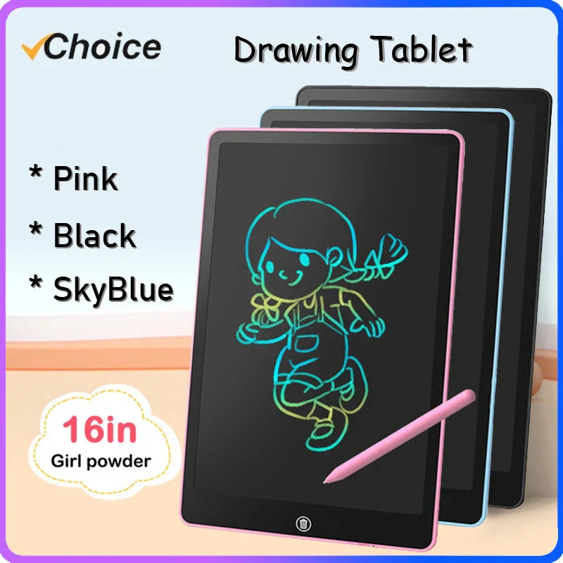 New 16inch Children Magic Blackboard LCD Drawing Tablet