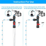 Aquarium Water Change Device Bucket-Free Aquarium Siphon Gravel