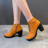 New Spring Winter Women Pumps Boots High Quality