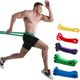 Resistance Bands Exercise Elastic Natural latex Workout Ruber