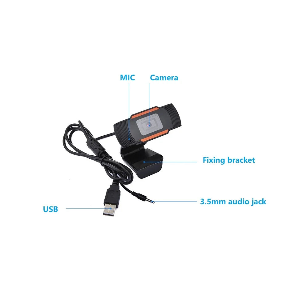 USB Computer Camera 480P Network Live Streaming USB