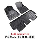 Tesla Model 3/Y Car Waterproof Non-slip Floor Mat