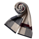 Fashion Classic Business Scarf Men Wool Scarf Soft