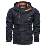 Men Outdoor Jacket Spring Autumn New Hooded Casual