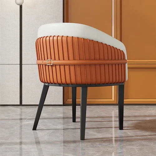 Italian Luxury Dining Chairs Leather Unique Hotel Terrace