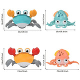 Kids Induction Escape Octopus Crab Crawling Toy Baby