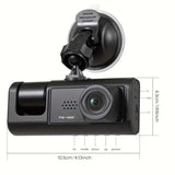 Dash Cam W IR Night Vision Loop Recording
