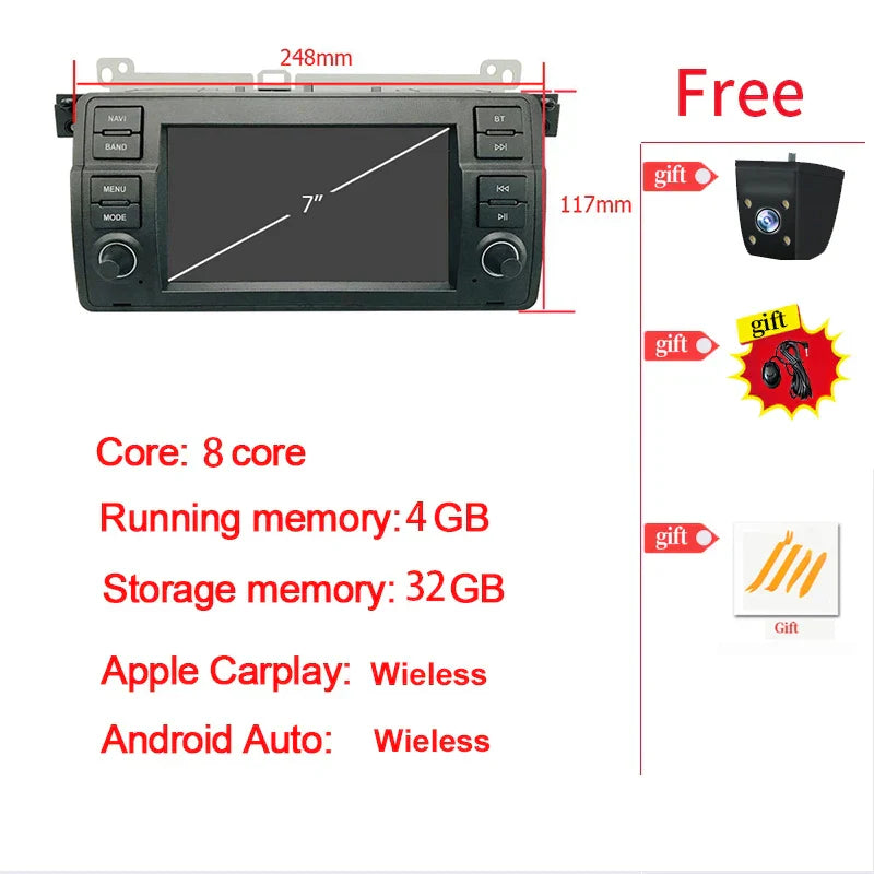 Factory Price Android12 Auto Bluetooth Speaker GPS Navigation