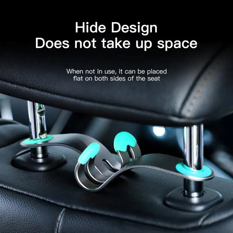 Auto Seat Headrest Hook Alloy Universal Multi-functional Multifunctional