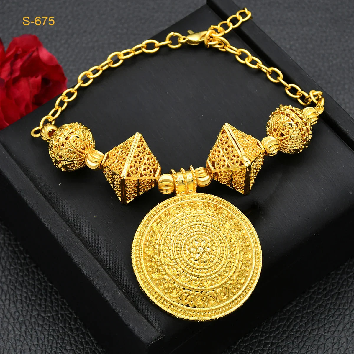 ANIID Africa Luxury Round Ball Jewelry Sets For