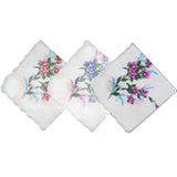 5pcs 28CM HOT Cotton white lace Printed women