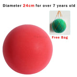 Mute Bouncing Ball 24cm Indoor Silent Basketball Size