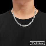 Hip Hop PVD Plated Stainless Steel Necklace Snap