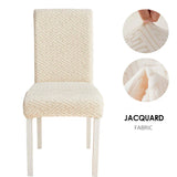 Jacquard Fabric Chair Cover Universal Size Chair Covers