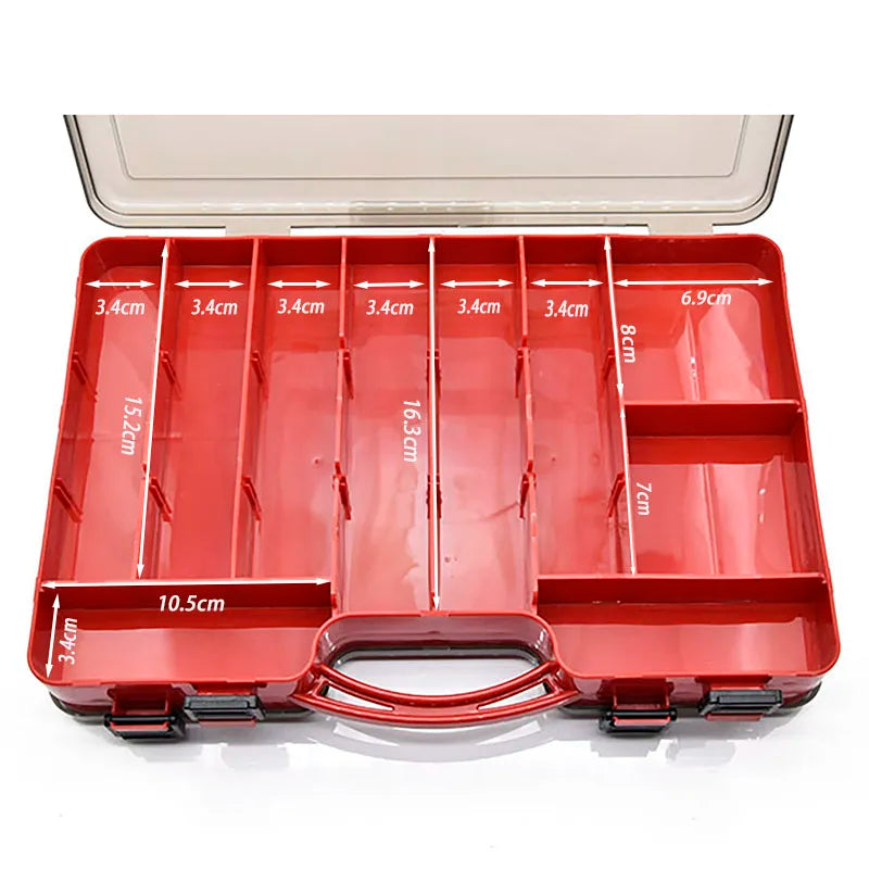 Double Sided Fishing Tackle Box fishing Accessories Tool