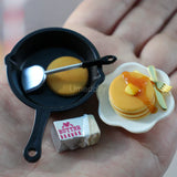 1 Set 1/6 Scale Miniature Dollhouse Muffin Butter