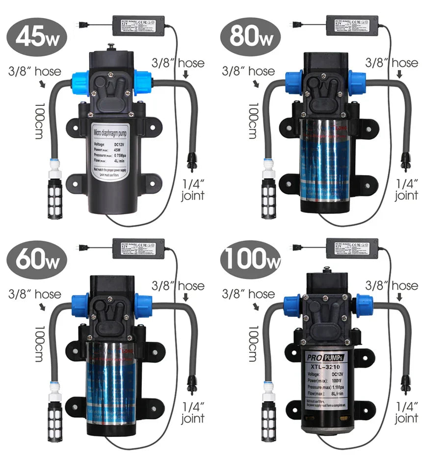 30-5M 360° Brass Spray Nozzle Watering Kit