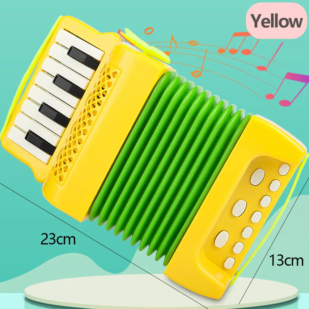 Kids Accordion Toy 10 Keys 8 Bass Accordions