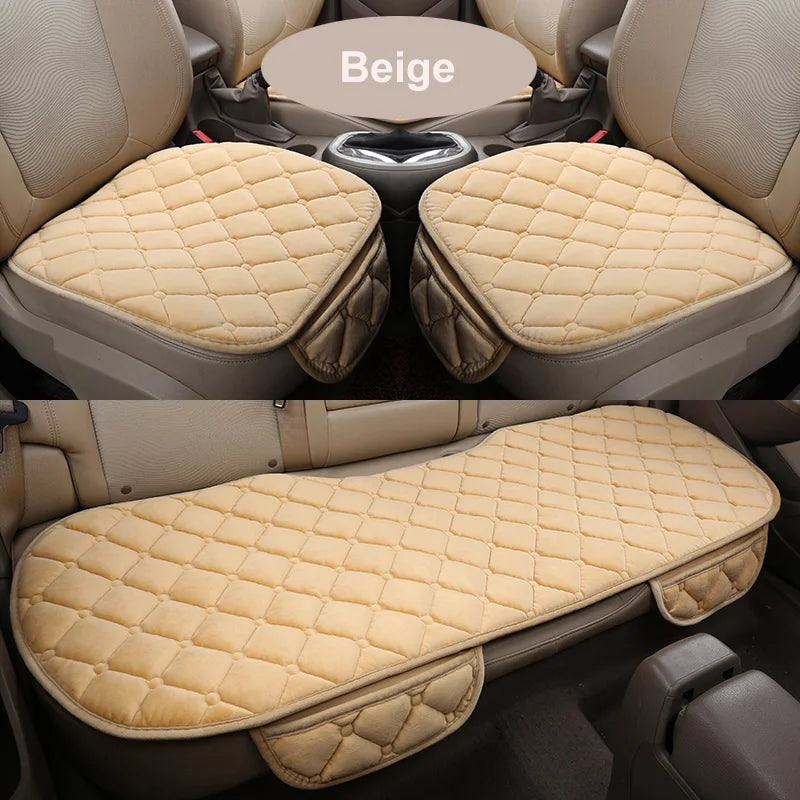 Winter Car Seat Cover Universal Front Rear Seat