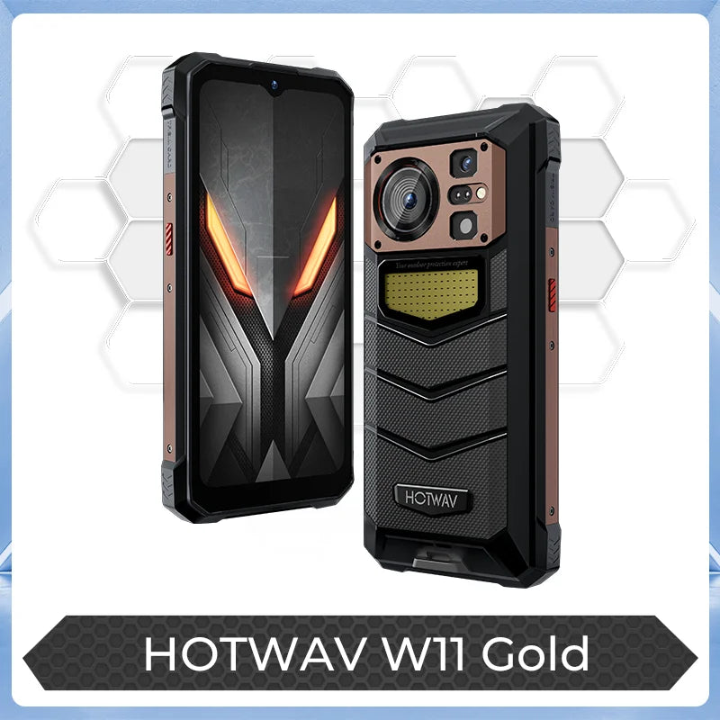 [World Premeire] HOTWAV W11 Rugged Phone 20800mAh 280LM