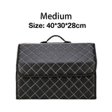 Car Trunk Organizer Box Capacity Auto Organizer Box